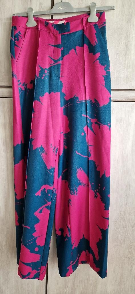 Pom amsterdam claes iversen dare to be colourful broek mt38, Kleding | Dames, Broeken en Pantalons, Maat 38/40 (M), Overige kleuren