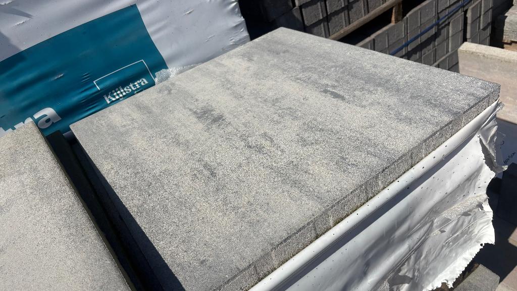 Terrastegel nero grey 60x60x4 43m2, Tuin en Terras, Tegels en Klinkers, Nieuw, Terrastegels, Beton, 10 m² of meer, Ophalen of Verzenden