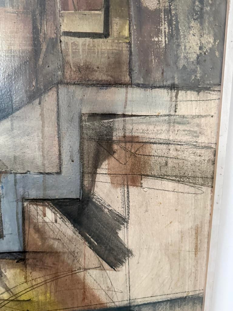 Illias groot schilderij op paneel 1989 Ton Jacobs, Antiek en Kunst, Kunst | Schilderijen | Klassiek, Ophalen