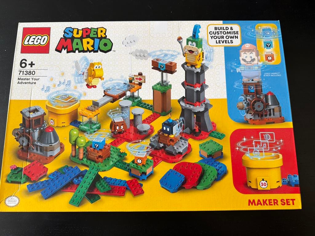 Lego super mario 71380 nieuw in doos, Ophalen of Verzenden, Nieuw, Complete set, Lego