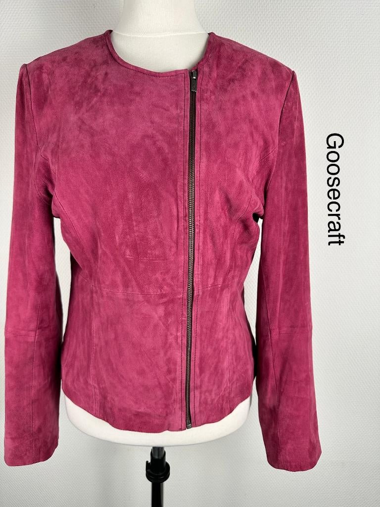 Goosecraft Leren Jas  (mt: 40) 30,4/9806, Maat 38/40 (M), Zwart, Goosecraft, Goosecraft