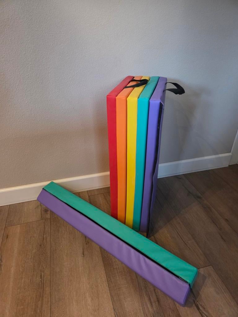 Opvouwbare Turnmat en Evenwichtsbalk - ZGAN, Sport en Fitness, Overige kleuren, Materiaal, Maat 36 t/m 42, Ophalen of Verzenden