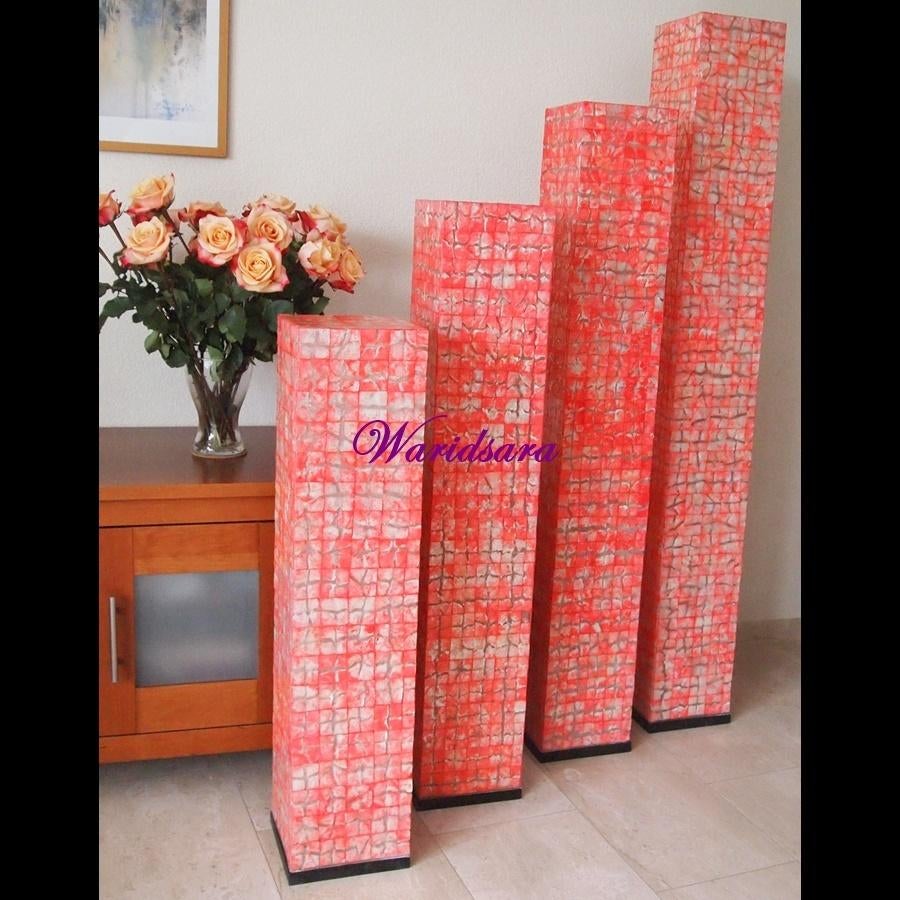 Opruiming: Schelpenlamp Staand [Type MR007], Huis en Inrichting, Ophalen, Overige materialen, Maas-Waalweg 4, 5308 NS Aalst, 100 tot 150 cm