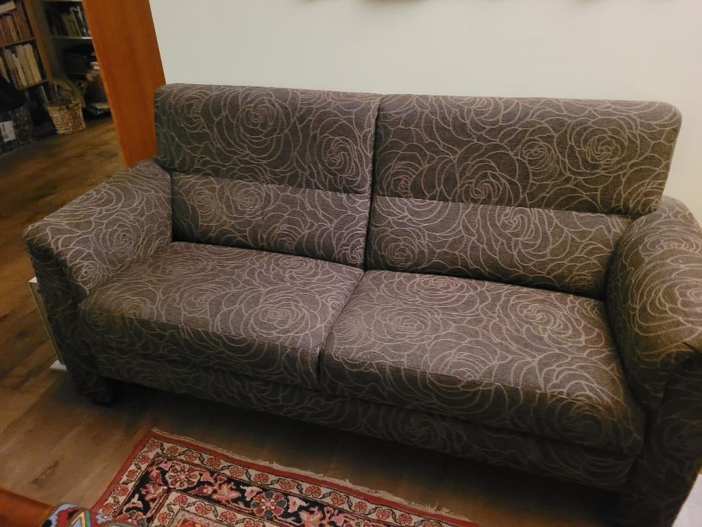 Banken 2 sits en 3 zits Stof banken voor lange mensen, Huis en Inrichting, Banken | Bankstellen, Ophalen, Strak, Gebruikt, Overige maten