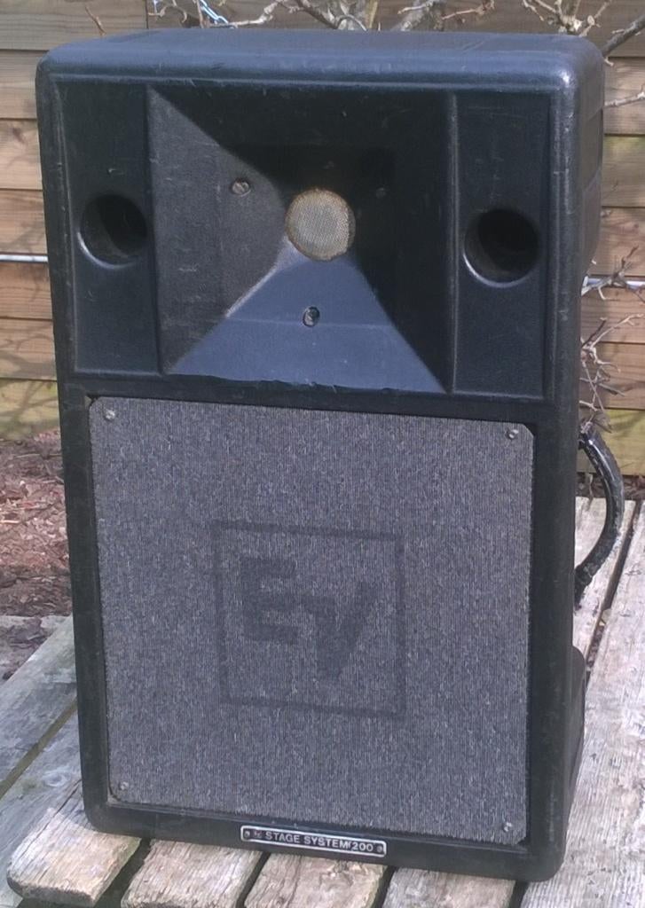 Luidsprekers 12 inch Electro Voice S200, 2 stuks, Overige merken, Gebruikt, Ophalen of Verzenden, Nb