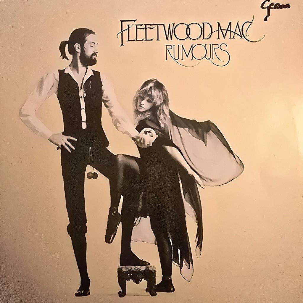 Fleetwood Mac - Rumours LP 1977 + Poster zeldzaam, Gebruikt, Verzenden, 1970 - 1979, Inclusief binnenhoes