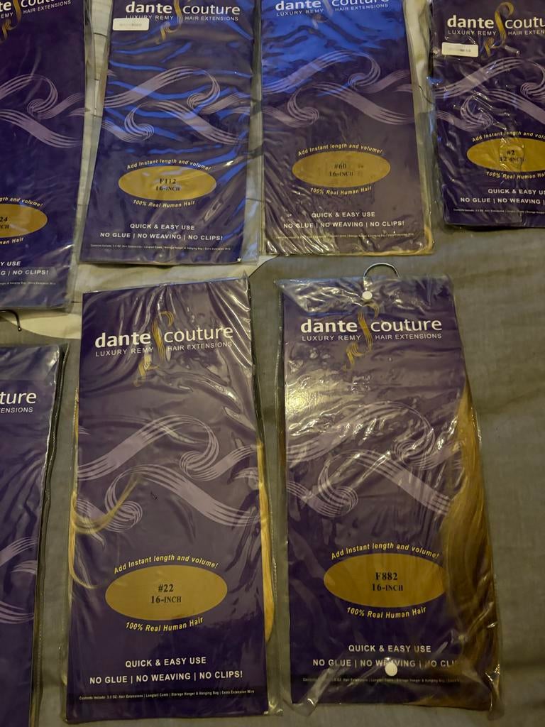 Dante Couture hairextensions, Ophalen of Verzenden, Nieuw, Pruik of Haarverlenging