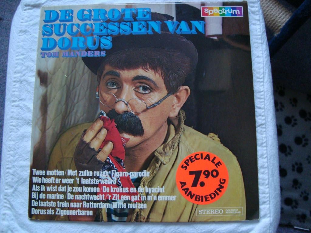 De grote successen van dorus, Ophalen of Verzenden, Zo goed als nieuw, 12 inch, Levenslied of Smartlap