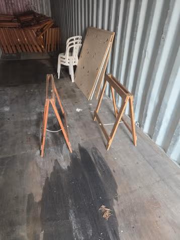 Schragen, Ophalen, Gebruikt, Overige typen, Hout