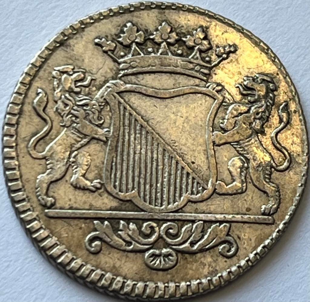 Utrecht mooie zilveren duit 1739, Ophalen of Verzenden, Vóór koninkrijk, Overige waardes
