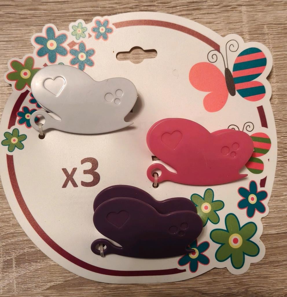 Vlinder clips nieuw, Ophalen of Verzenden, Nieuw, Overige thema's, Pons of Mal