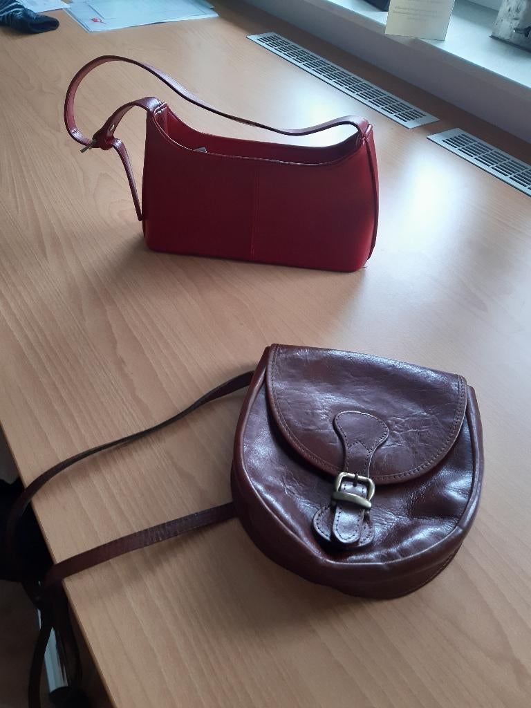 Tassen, Verzenden, Zo goed als nieuw, Bruin, Handtas