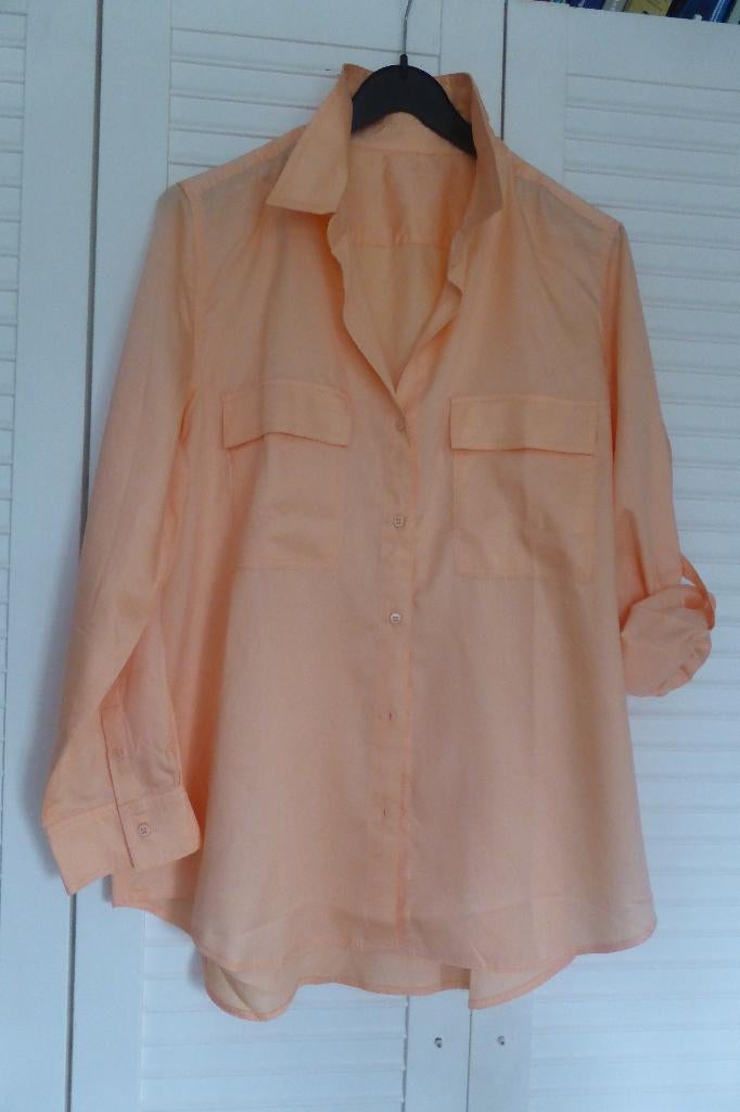 Mooie, nieuwe blouse, Kleding | Dames, Blouses en Tunieken, Nieuw, Maat 46/48 (XL) of groter, Oranje, Ophalen of Verzenden