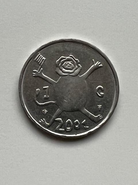 Munt Beatrix 1 gulden 2001, Ophalen of Verzenden, Koningin Beatrix, 1 gulden, Losse munt