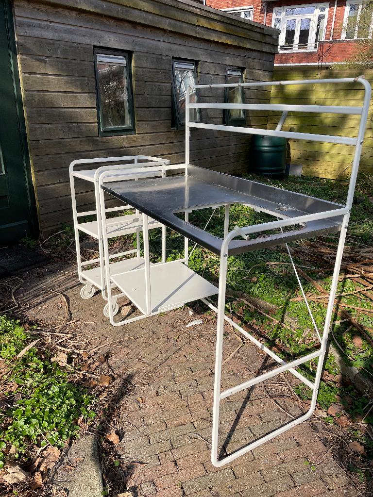 Kitchenette, Ophalen, Gebruikt, Wit, 50 tot 100 cm