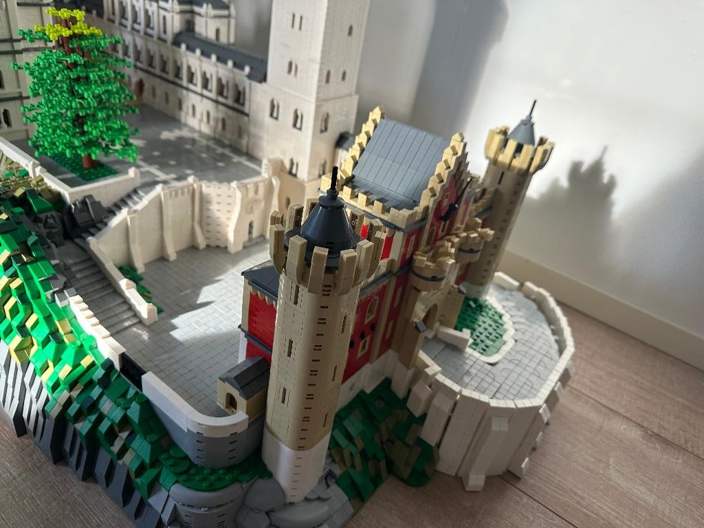 MOC-123380 Neuschwanstein Kasteel 57640 bouwstenen, Kinderen en Baby's, Speelgoed | Bouwstenen, Ophalen, Zo goed als nieuw, Overige merken
