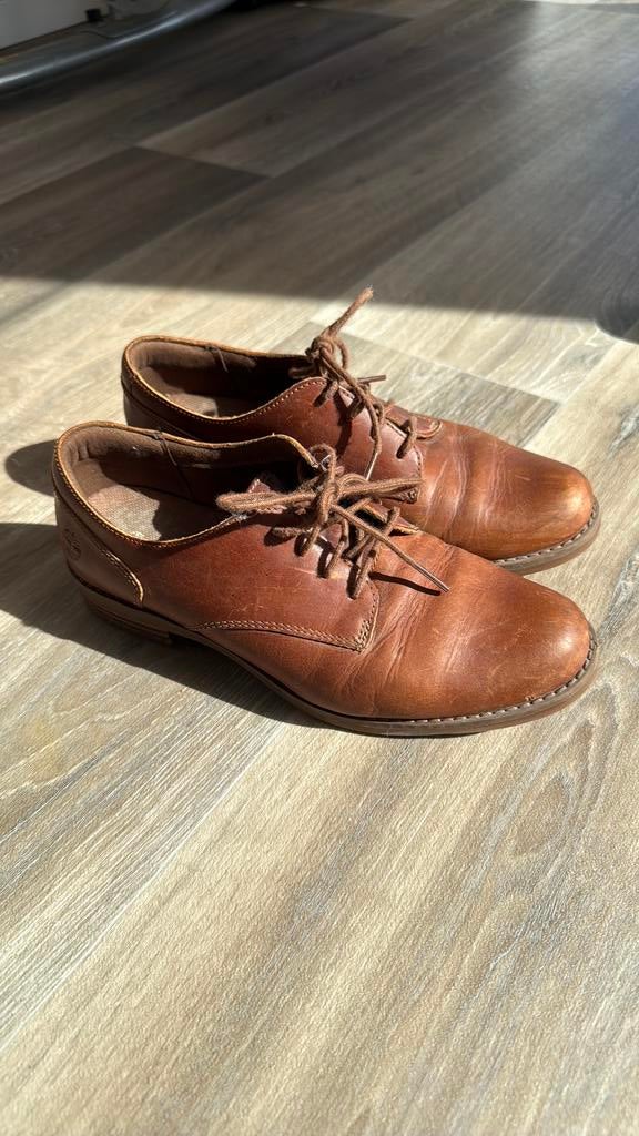 Timberland damesschoenen, Bruin, Overige typen, Ophalen of Verzenden, Zo goed als nieuw