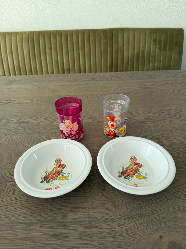 Efteling kinder servies set, Overige materialen, Ophalen of Verzenden, Zo goed als nieuw, Overige stijlen
