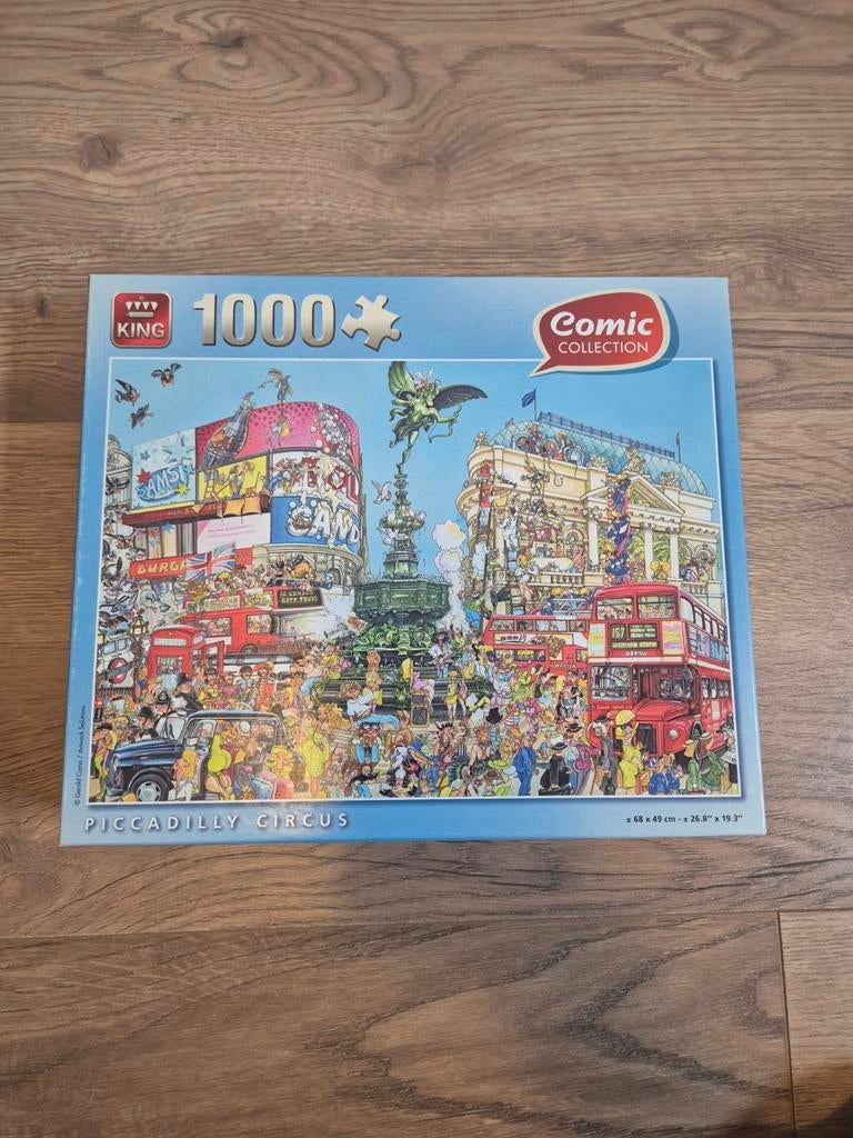 King Comic Collection 1000 stukjes, Ophalen of Verzenden, 500 t/m 1500 stukjes, Nieuw, Legpuzzel