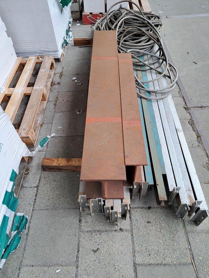 Ijzerenbalken, Ophalen, Nieuw