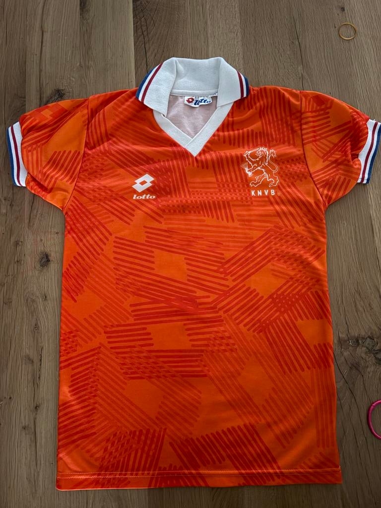 Nederlands Elftal Shirt Lotto Maat 164, Kinderen en Baby's, Ophalen of Verzenden, Gebruikt, Jongen of Meisje, Sport- of Zwemkleding