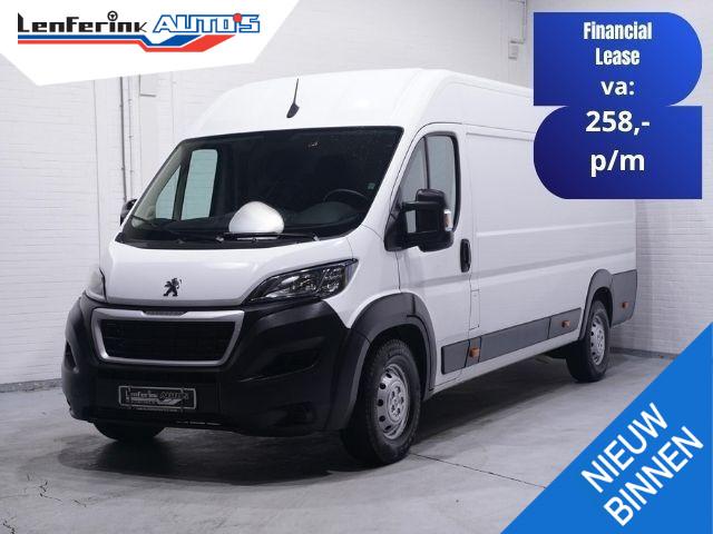 Peugeot Boxer 2.2 BlueHDi 165 pk L4H2 Navi, Camera Laadruimt, Voorwielaandrijving, Stof, Gebruikt, 4 cilinders