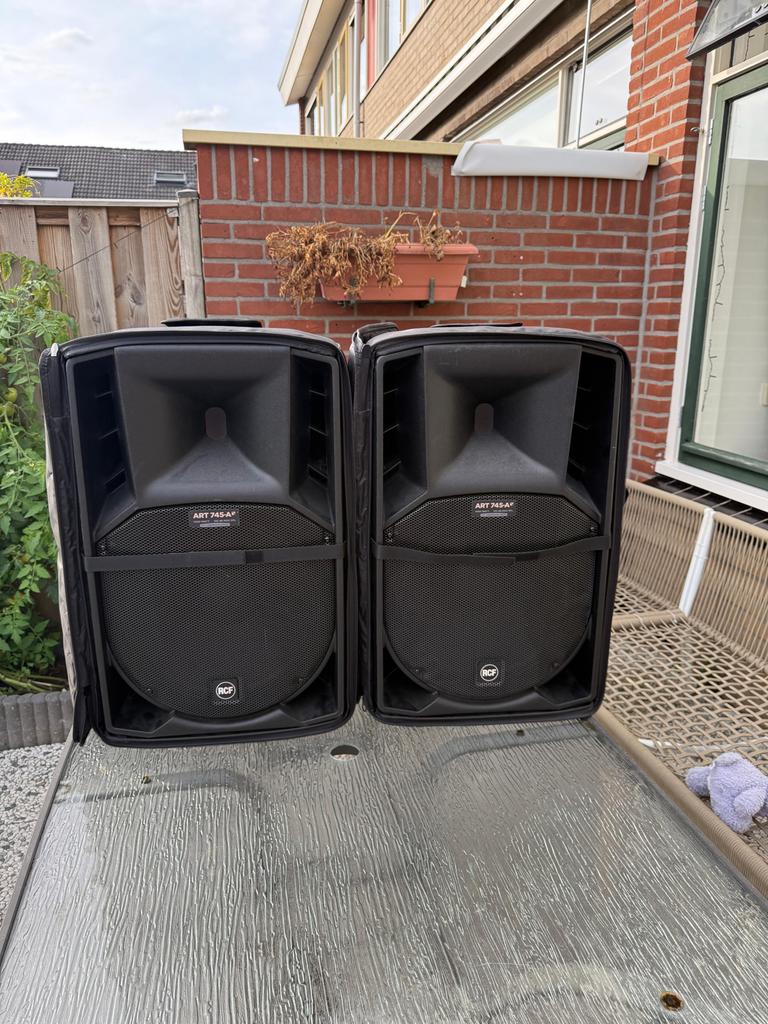 RCF ART 745-A MK4 Actieve Speakers (Set van 2), Overige merken, Ophalen of Verzenden, Zo goed als nieuw, 120 watt of meer