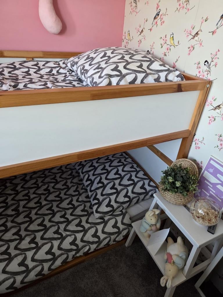 IKEA KURA bed / 90x200, Ophalen, Zo goed als nieuw, Halfhoogslaper
