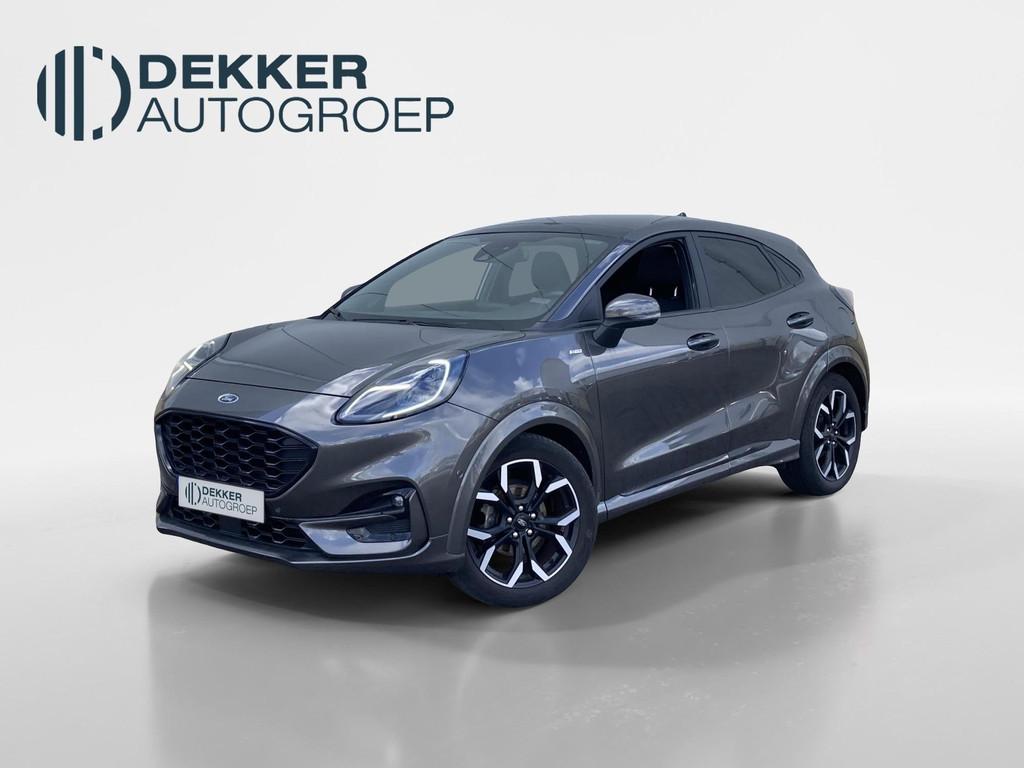 Ford Puma 1.0 EcoBoost Hybrid 125 pk ST-Line X Panoramadak -, Voorwielaandrijving, 125 pk, Adaptive Cruise Control, Leder en Stof
