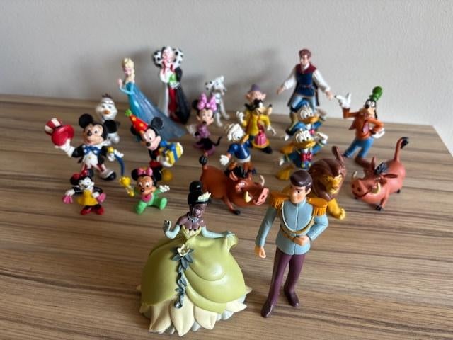 21 stuks Disney Bullyland poppetjes figuren, Verzamelen, Poppetjes en Figuurtjes, Ophalen of Verzenden