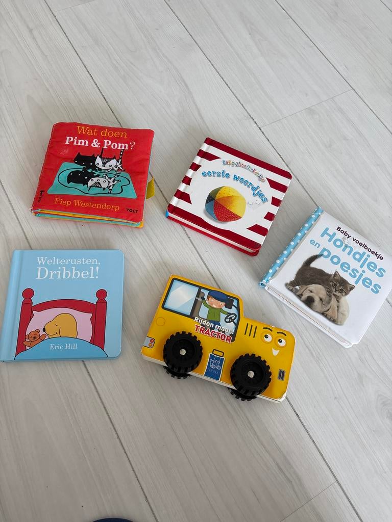 Sensorische boeken voor kinderen - Per stuk, Ophalen of Verzenden, Zo goed als nieuw, Uitklap-, Voel- of Ontdekboek, 0 tot 6 maanden