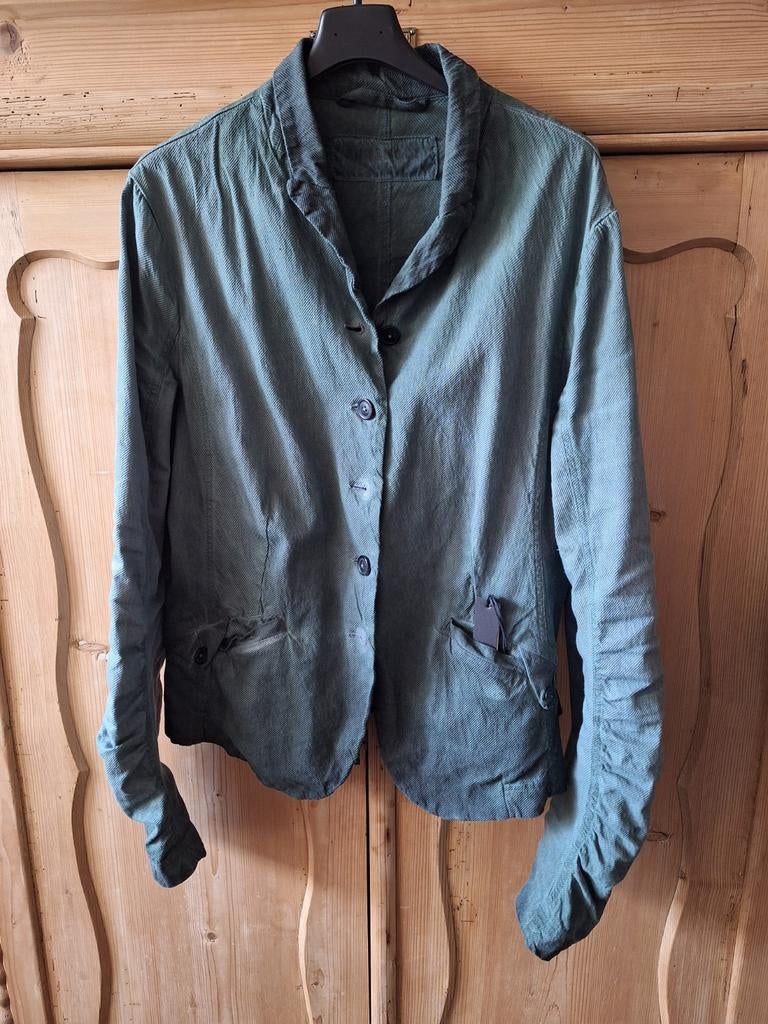 Supermooi 'denim' colbertjasjevan Rundholz Dip, Ophalen of Verzenden, Zo goed als nieuw, Maat 38/40 (M), Blauw