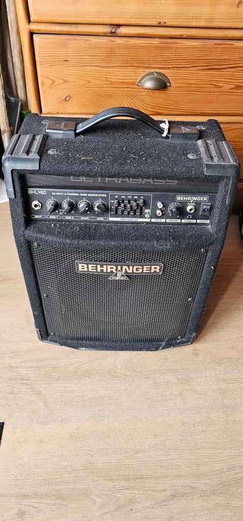 Behringer Ultrabass BXL450 Basgitaarversterker, Ophalen