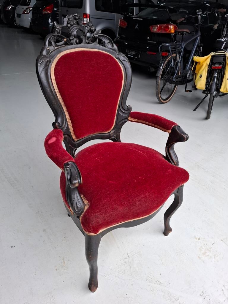 Antieke Louis XV Stijl Stoel - Alleen Ophalen, Ophalen of Verzenden