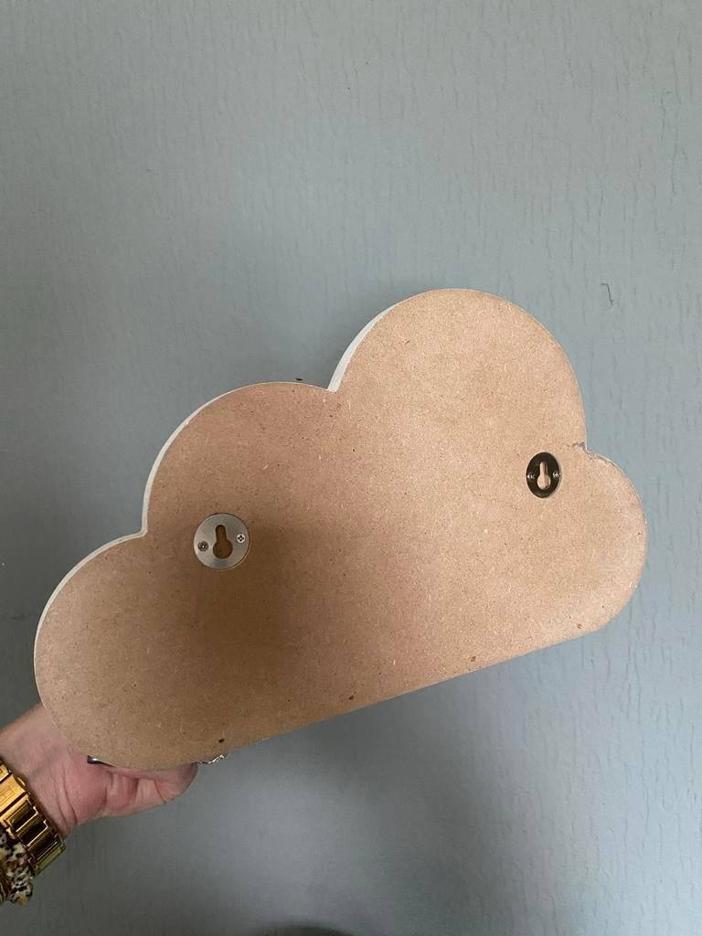 Babykamer decoratie wolkje mintgroen - Nieuwstaat, Ophalen, Nieuw, Wanddecoratie