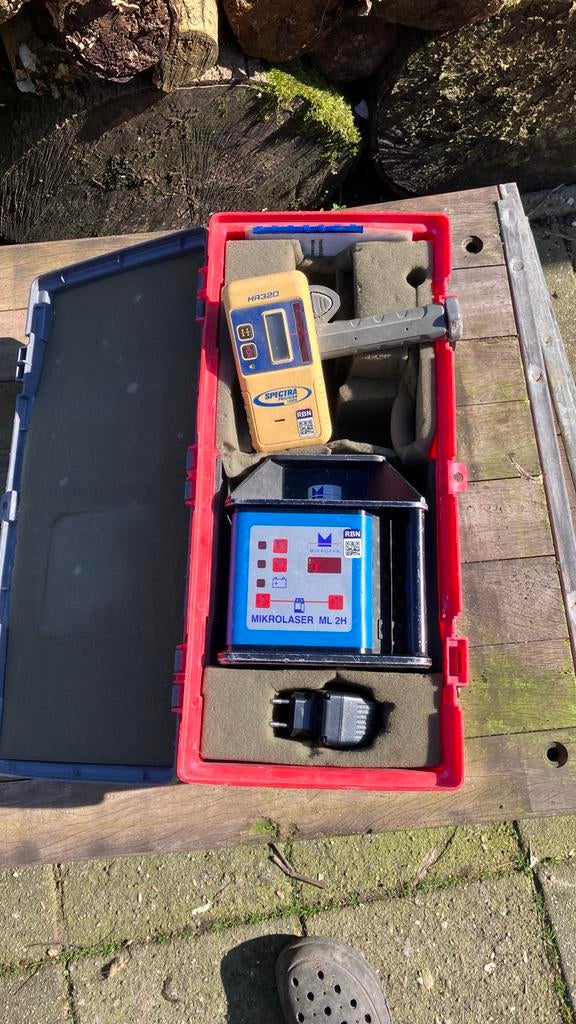 Bouwlaser Mikrolaser ML 2H met Spectra HA320 ontvanger, Ophalen, Gebruikt, Overige meters