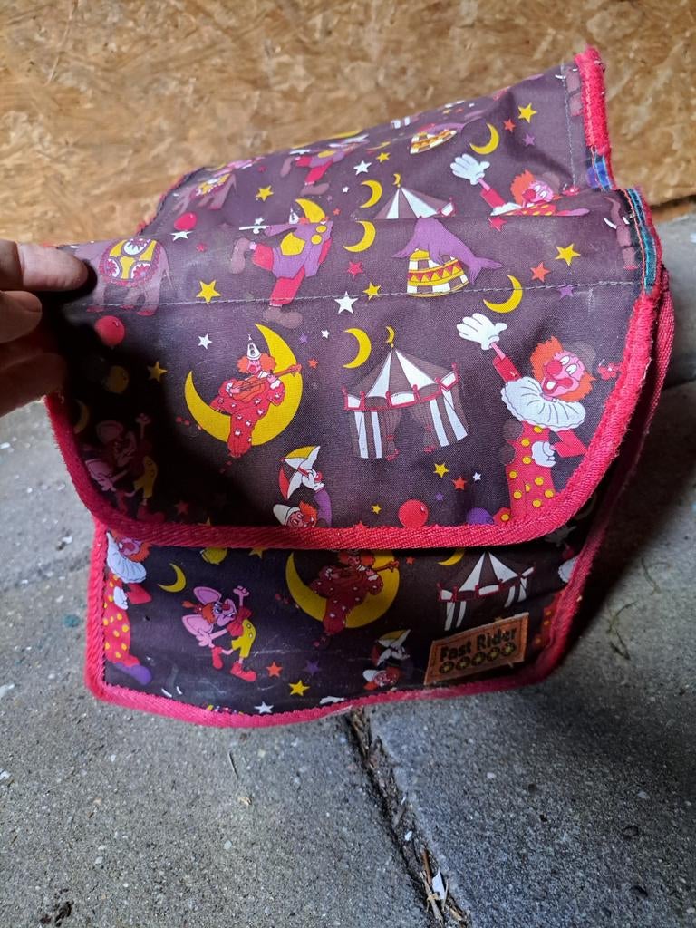 Stevige dubbele fietstassen kinderfiets fiets kind, Ophalen of Verzenden, Gebruikt