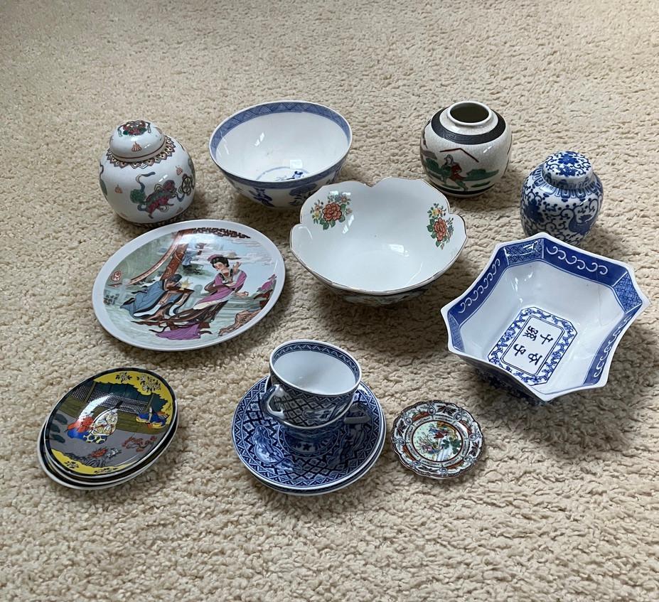 Allerlei Chinees porselein, Ophalen of Verzenden