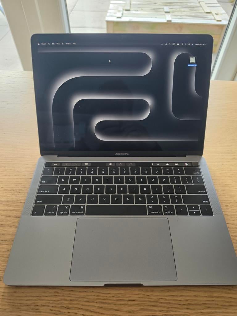 MacBook Pro Core i7 2.7 13" Touch 2018, 16Gb DDR3 500Gb SSD, Ophalen of Verzenden, 13 inch, MacBook Pro, 2 tot 3 Ghz