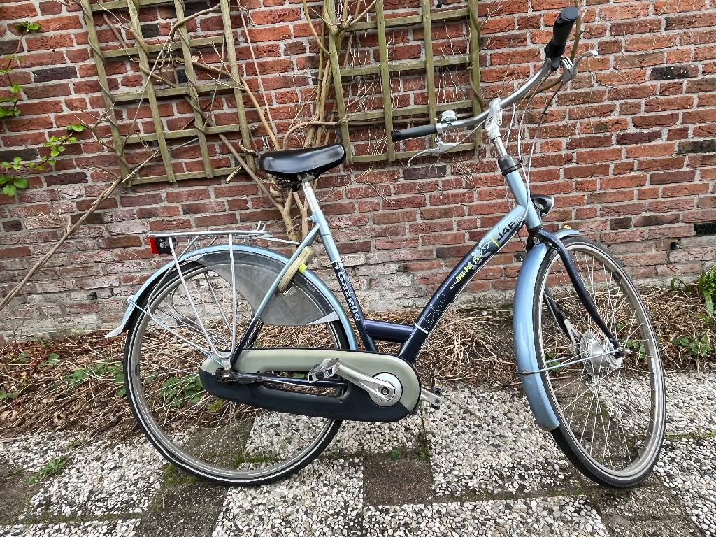 Dames fiets Gazelle 53cm, Ophalen, Versnellingen, Gazelle, 53 tot 56 cm