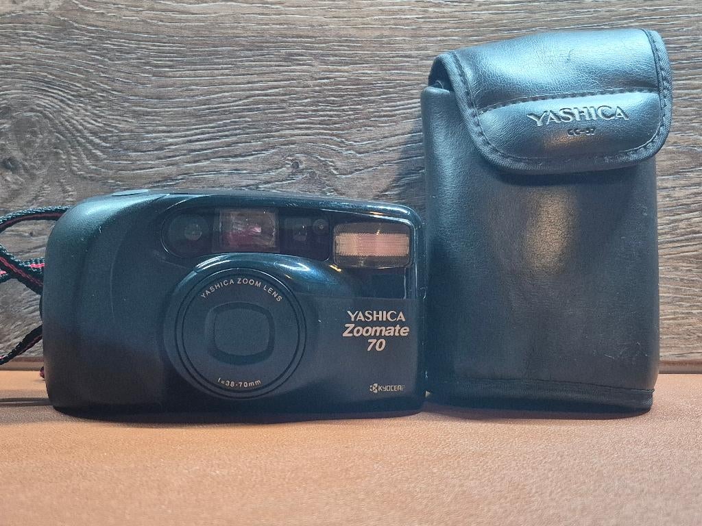 Yashica Zoomate 70, Audio, Tv en Foto, Fotocamera's Analoog, Ophalen of Verzenden, Gebruikt, Compact, Overige Merken