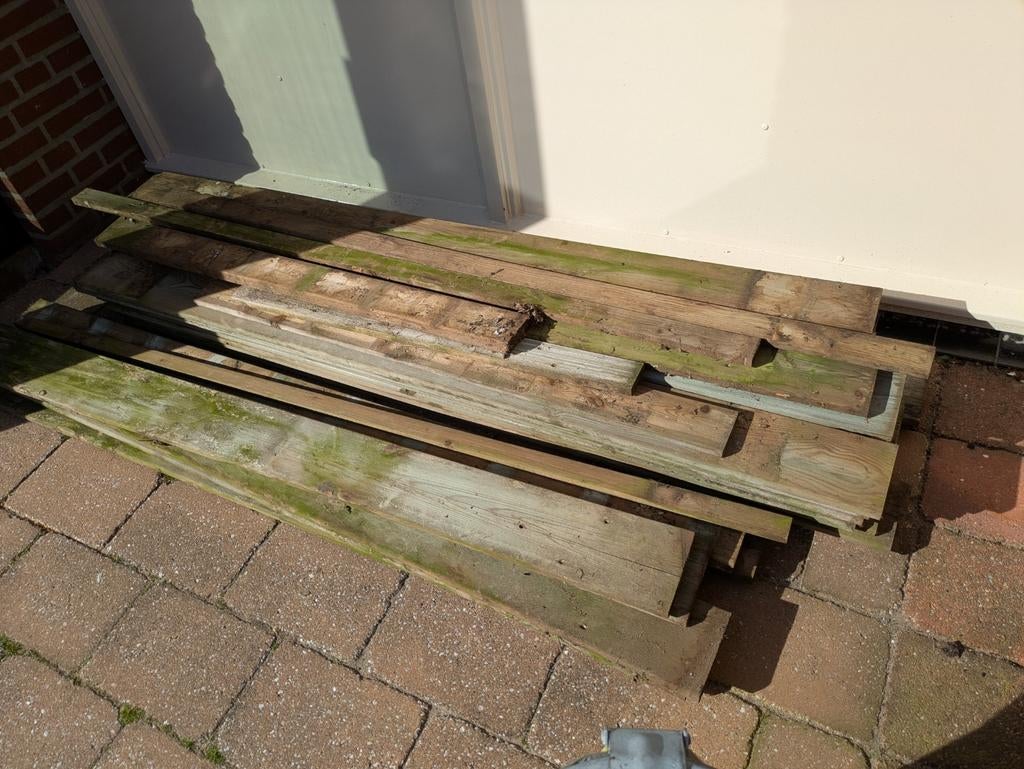 Tuinhout gratis, Ophalen, Minder dan 25 mm, Plank, Minder dan 200 cm
