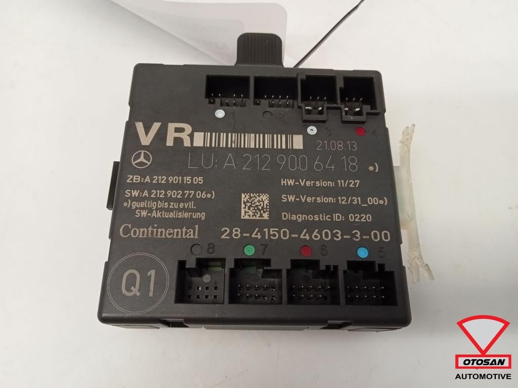 Mercedes C E W204 W212 Portier Module Rechts A2129006418, Gebruikt, Mercedes-Benz AG, Mercedes-Benz, Ophalen of Verzenden