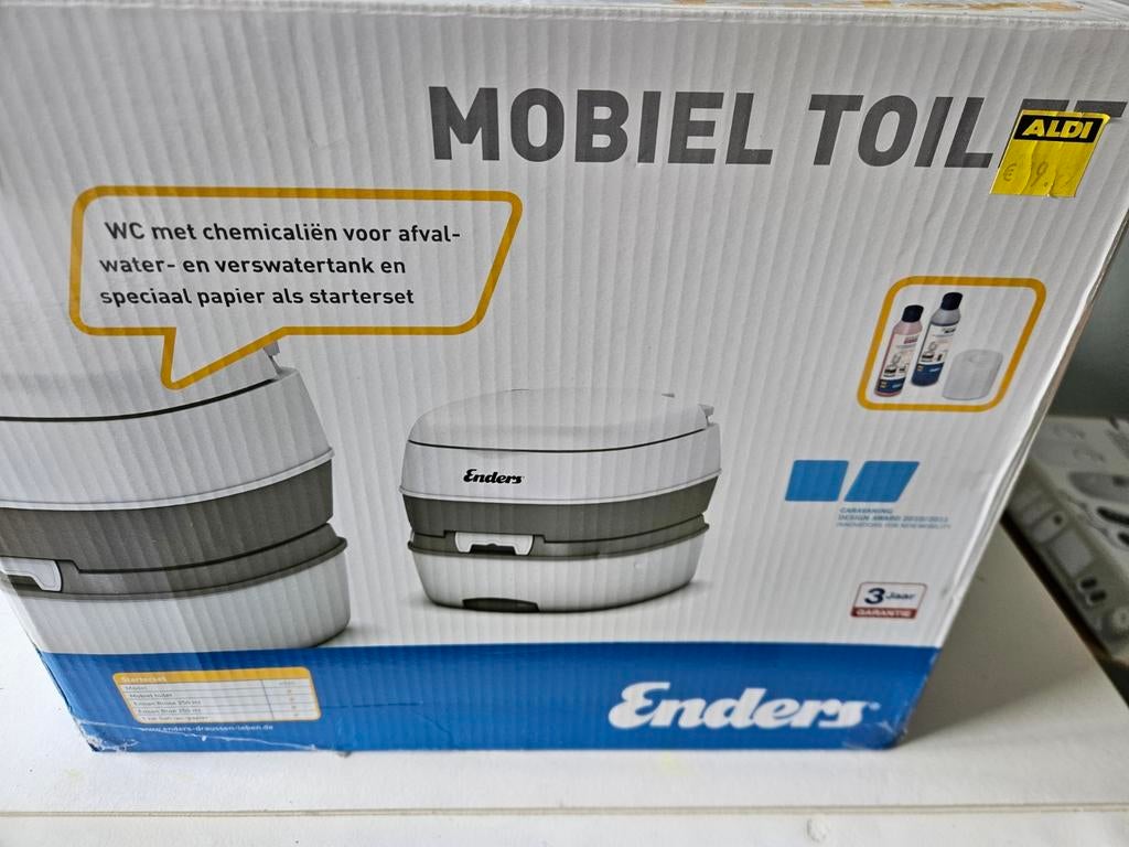 Potti potti, mobiel toilet, Ophalen, Zo goed als nieuw