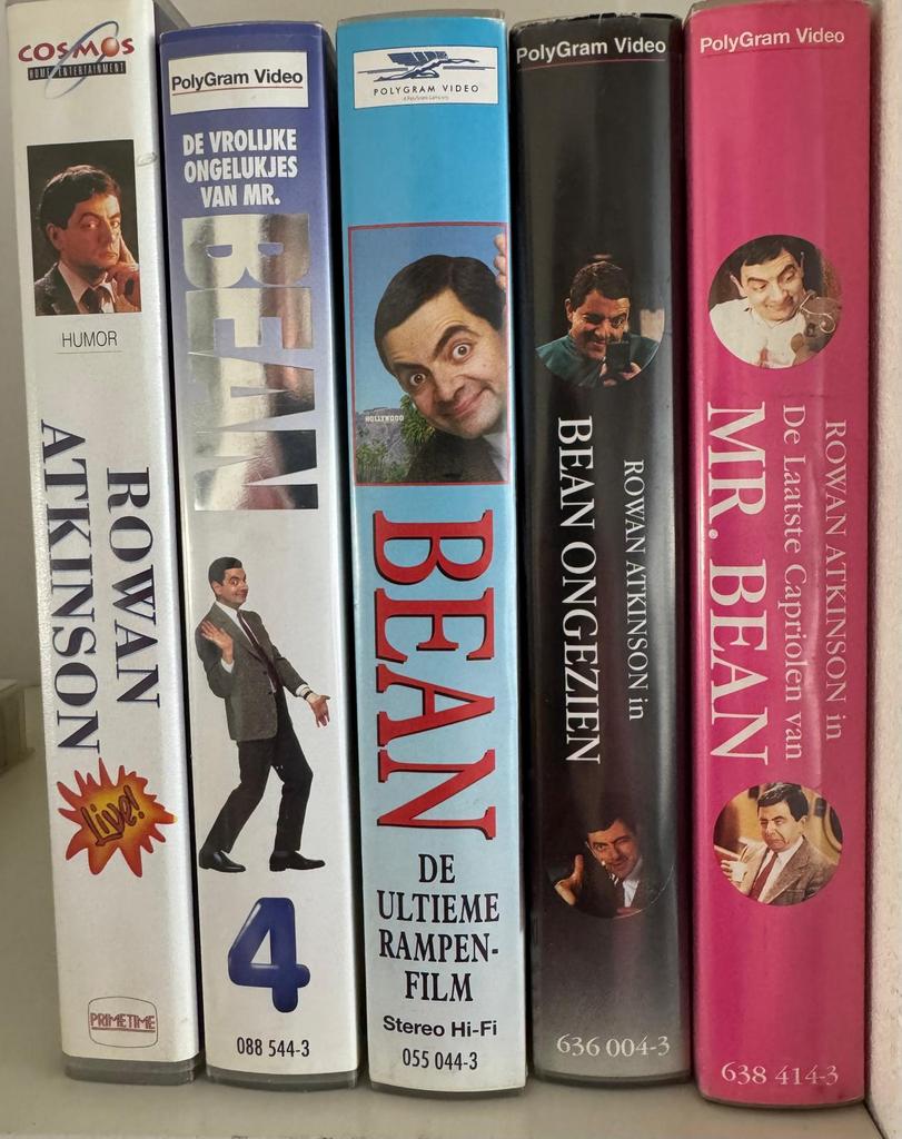 Mr Bean/Rowan Arkinson video’s, Verzamelen, Ophalen of Verzenden, Zo goed als nieuw