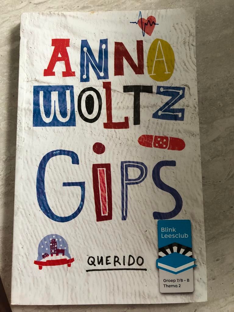 Gips - Anno Woltz (Blink Leesclub), Ophalen of Verzenden, Zo goed als nieuw, Fictie algemeen