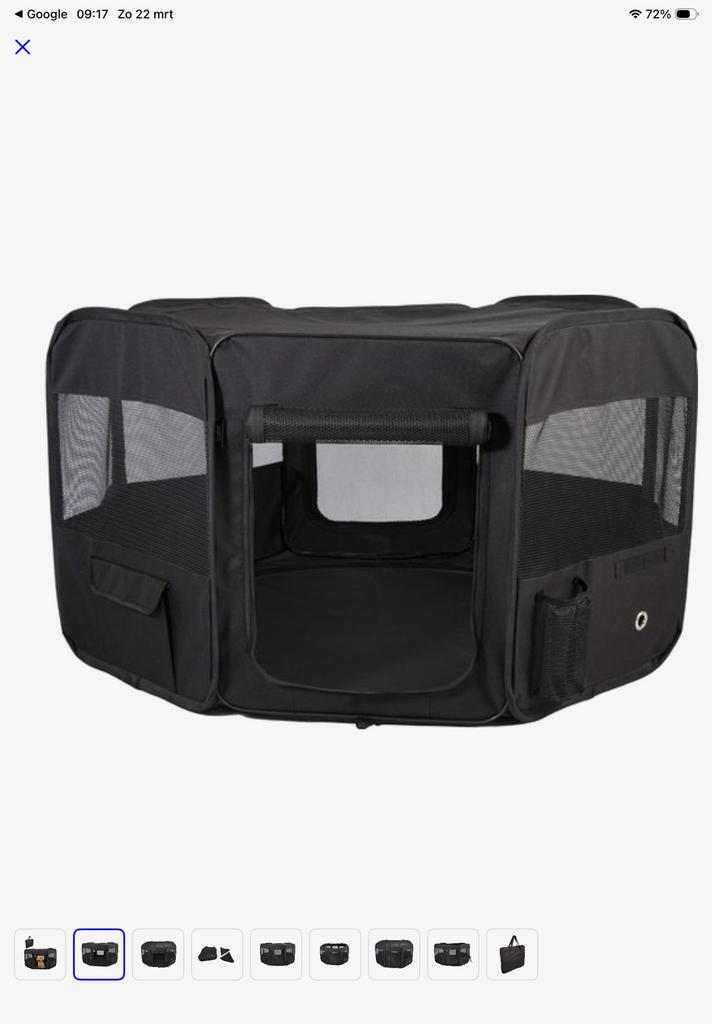 Puppy ren  opvouwbaar, Dieren en Toebehoren, Hondenbenches, Ophalen, Zo goed als nieuw