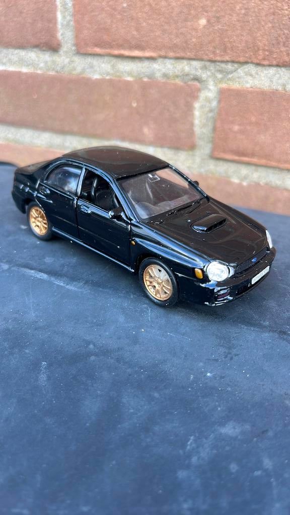 SUBARU Impreza WRX STI (2002), Black, Ophalen of Verzenden, Gebruikt, Auto, Overige merken