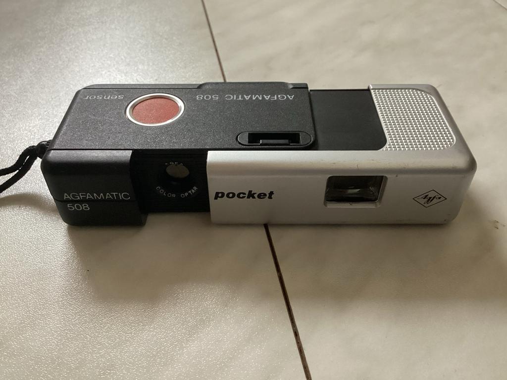 Agfamatic 508 Pocket Camera - Vintage Compact Camera, Audio, Tv en Foto, Fotocamera's Analoog, Ophalen, Gebruikt, Compact, Overige Merken