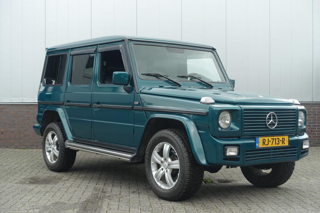 Mercedes-Benz G-Klasse 320 St.Wagon | Youngtimer (bj 1997), Auto's, Automaat, Zwart, Bedrijf, Startonderbreker
